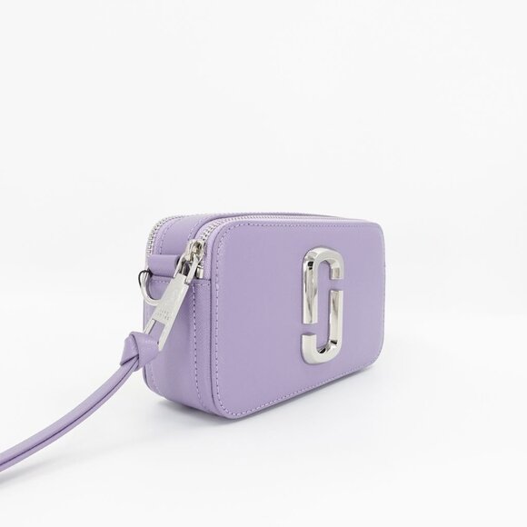 Marc Jacobs Women's The Utility Snapshot Crossbody Bag Lavender Purple OS - Picture 6 of 14